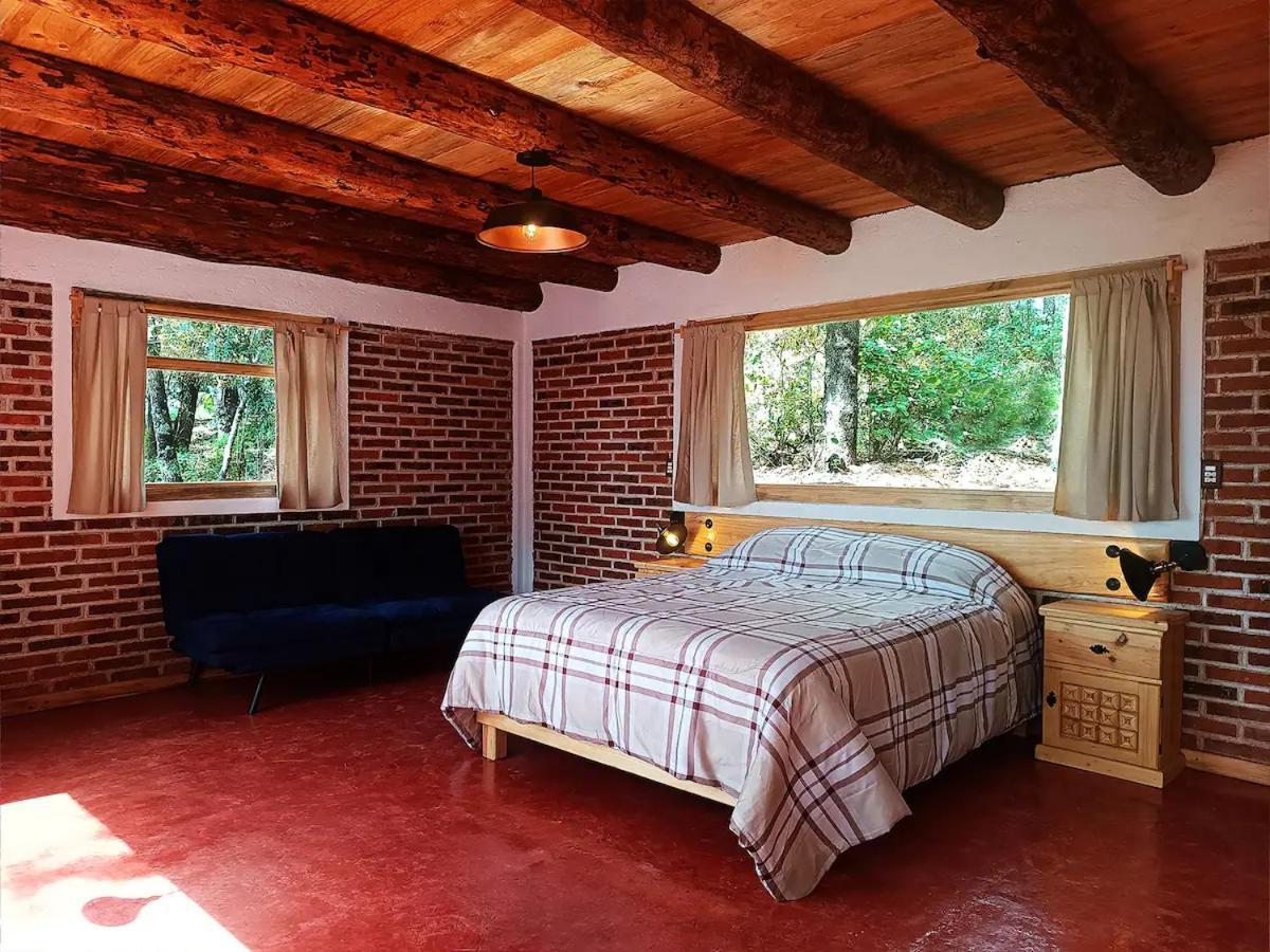 Cabana Para Pareja En El Bosque Ib Acaxochitlan Ngoại thất bức ảnh