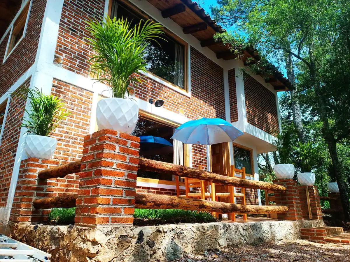 Cabana Para Pareja En El Bosque Ib Acaxochitlan Ngoại thất bức ảnh