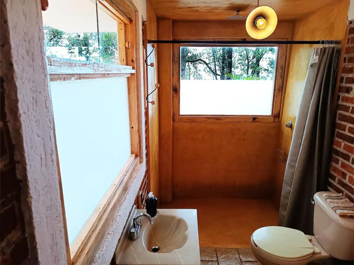 Cabana Para Pareja En El Bosque Ib Acaxochitlan Ngoại thất bức ảnh