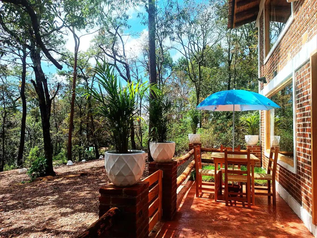 Cabana Para Pareja En El Bosque Ib Acaxochitlan Ngoại thất bức ảnh